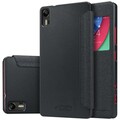 Полиуретановый чехол Nillkin Sparkle Leather Case Black для Lenovo Vibe Shot Z90(#3)