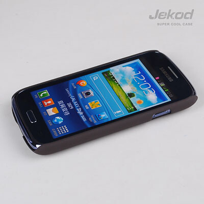 Пластиковый чехол Jekod Cool Case Brown для Samsung i8262 Galaxy Core(1)
