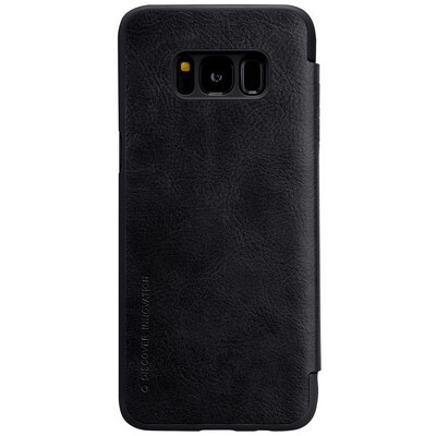 Кожаный чехол Nillkin Qin Leather Case Black для Samsung G955F Galaxy S8 Plus(2)