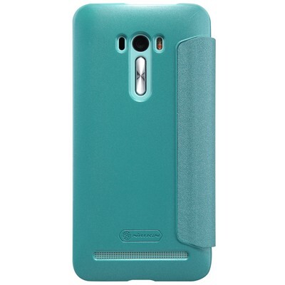 Полиуретановый чехол Nillkin Sparkle Leather Case Blue для Asus Zenfone Selfie ZD551KL(2)