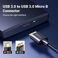Кабель для зарядки и передачи данных Ugreen US130-60528 USB-A 3.0 to Micro-B 0.5m(#3)