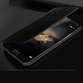Полиуретановый чехол с силиконовой основой New Book Case Black для Samsung i9082 Galaxy Grand Duos(#3)