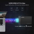 Внешний бокс для дисков 2,5" UGREEN US221-50743 кабель USB-C - USB-A 3.0(#4)