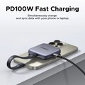 Картридер магнитный 3-в-1 Ugreen CM898-65095 USB-C to SD & TF серый(#2)