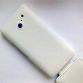 Кожаный чехол Up Case White для Huawei Ascend P6(#3)