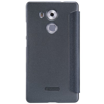Полиуретановый чехол Nillkin Sparkle Leather Case Black для Huawei Mate 8(2)
