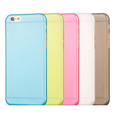 Пластиковый чехол HOCO Ultrathin Case 0.5mm Pink для Apple iPhone 6/6s(4)