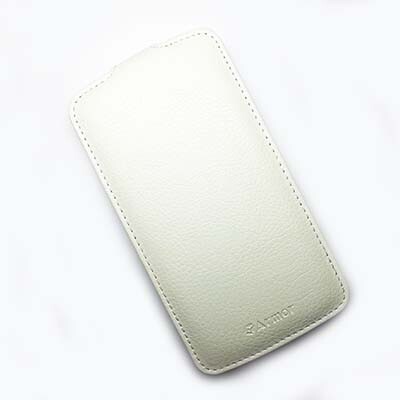 Кожаный чехол Armor Case White для Samsung SM-G7102 Galaxy Grand 2 Duos(1)