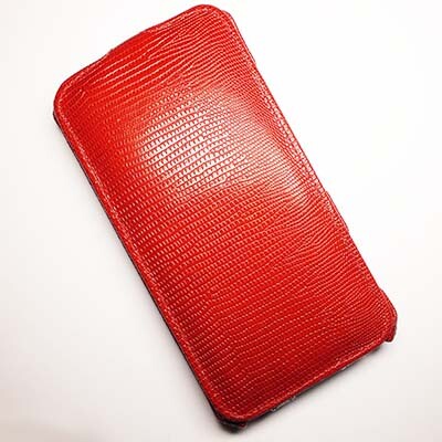 Кожаный чехол Abilita Leather Case Red Snake для Nokia Lumia 1320(1)