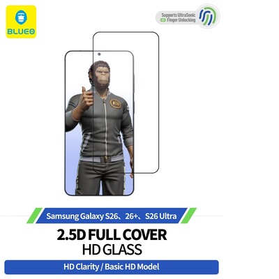 Защитное стекло Blueo Silk full cover HD glass для Samsung Galaxy S26 Ultra(3)