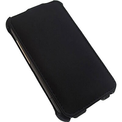 Кожаный чехол книга Armor Case Black для HTC Desire HD(3)