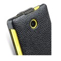 Кожаный чехол Melkco Leather Case Black LC для Nokia X Dual(#4)