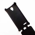 Кожаный чехол Armor Case Black для Alcatel One Touch Idol Mini 2 6016X(#2)