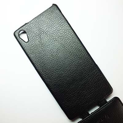 Кожаный чехол Armor Case Black для Sony Xperia Z2 L50t(3)