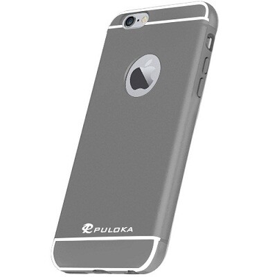 Силиконовый чехол Puloka Case Grey для Apple iPhone 6/6s(1)