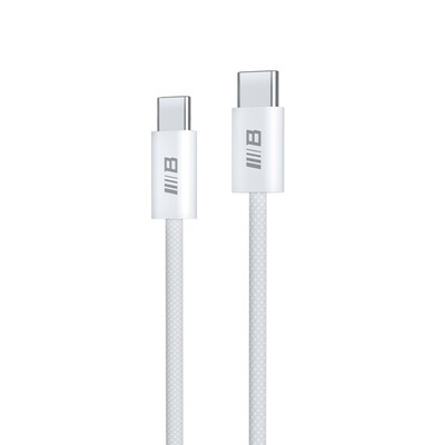 Кабель для зарядки и синхронизации Blueo Braided PD Fast Charging USB-C to USB-C 1.2m(1)