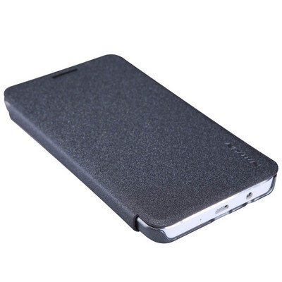 Полиуретановый чехол Nillkin Sparkle Leather Case Black для Samsung Galaxy A3(3)
