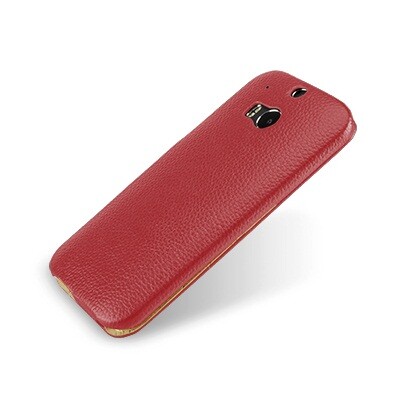 Кожаный чехол Melkco Leather Case Red LC для HTC One M8(3)