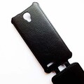 Кожаный чехол Armor Case Black для Alcatel One Touch Idol Mini 2 6016X(#4)