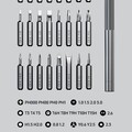 Набор прецизионных отверток Greener Precision Set 25 в 1(#3)