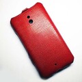 Кожаный чехол Abilita Leather Case Red Snake для Nokia Lumia 1320(#4)