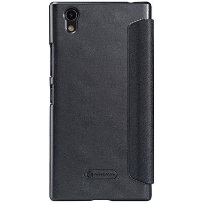 Полиуретановый чехол Nillkin Sparkle Leather Case Black для Lenovo P70(2)