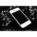 Пластиковый чехол Nillkin Phantom Glistening Series Black для Apple iPhone 4/4S(#4)