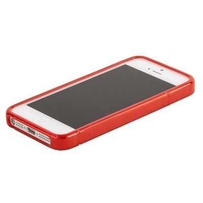 Силиконовый чехол Red  для Apple iPhone 5/5s/SE(2)