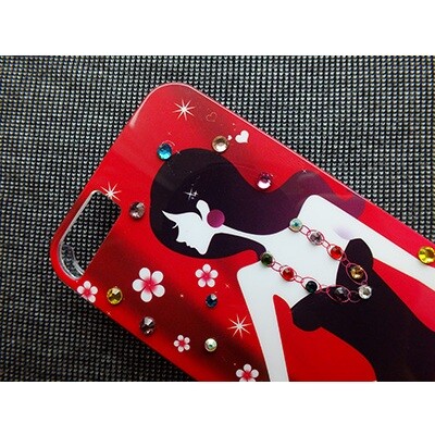 Пластиковый чехол Aikashi Girls Red для Apple iPhone 5/5s/SE(2)