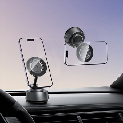 Автомобильный магнитный держатель ACEFAST E54 Magnetic Phone Holder с электрической вакуумной присоской(7)