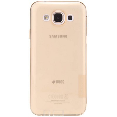 Силиконовый чехол Nillkin Nature TPU Case Brown для Samsung Galaxy E5(1)
