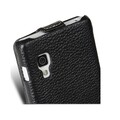 Кожаный чехол книжка Melkco Leather Case Black LC для LG Optimus L5 II Dual E455(#4)