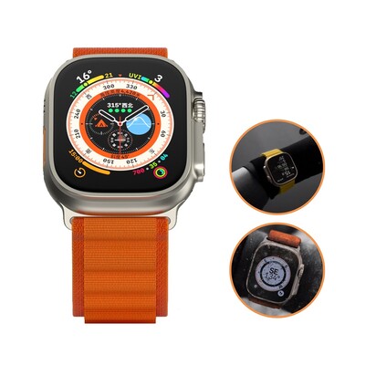 Защитное стекло Blueo Corning Gorilla HD Glass Protector для Apple Watch Ultra 1/2/3(2)