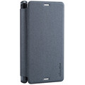Полиуретановый чехол Nillkin Sparkle Leather Case Black  для Sony Xperia Z3 Compact(#2)