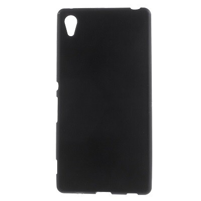 Силиконовый бампер Becolor TPU Case 1mm Black Mate для Sony Xperia Z3+(1)