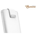 Кожаный чехол футляр SGP Crumena White для Apple iPhone 5/5s/SE(#2)