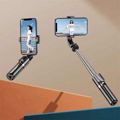 Монопод селфи-палка WiWU Mini Portable Selfie Stick with remote control wireless bleutooth Wi-SE011(7)