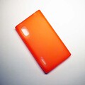Силиконовый чехол Becolor Orange Mat для LG Optimus L5 E610(#1)