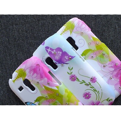 Пластиковый чехол Dreams Butterfly Purple для Samsung S7562 Galaxy S Duos(4)