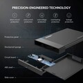 Внешний бокс для дисков 2,5" UGREEN US221-50743 кабель USB-C - USB-A 3.0(#3)