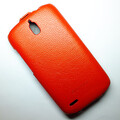 Кожаный чехол Armor Case Red для Huawei Ascend G610(#2)