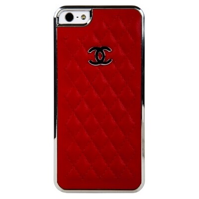 Пластиковый чехол CHANEL Red для Apple iPhone 5/5s/SE(1)