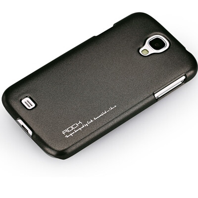 Пластиковый чехол ROCK NEW NakedShell Series Black для Samsung i9500 Galaxy S4(1)
