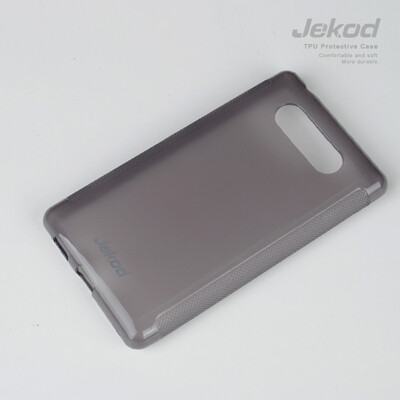Силиконовый чехол накладка Jekod Black для Nokia Lumia 820(2)