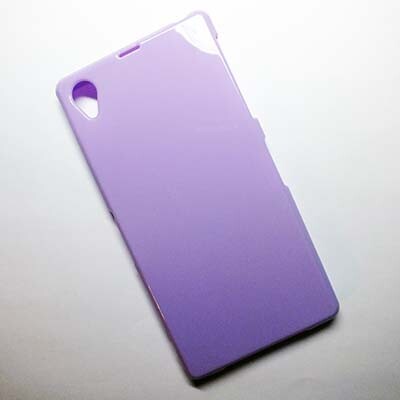 Силиконовый чехол Becolor Purple для Sony Xperia Z1 L39h(1)