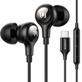 Наушники Ugreen EP103-30638, проводные, Type-C, вакуумные черный(#1)
