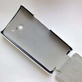 Кожаный чехол Up Case White для Huawei Ascend P6(#4)