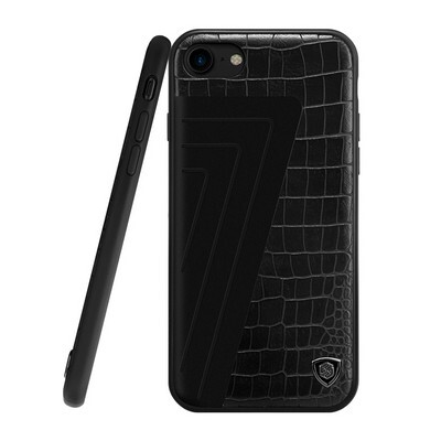 Гибридная накладка Nillkin Hybrid Case Crocodile Black для Apple iPhone 7(1)
