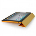 Кожаный чехол Jisoncase Executive Smart Cover Orange для Apple iPad 4(#3)