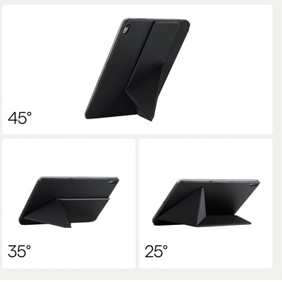 Магнитный чехол-подставка Pitaka MagEZ Folio 3 черный для Apple iPad Air 11 (2026)(3)